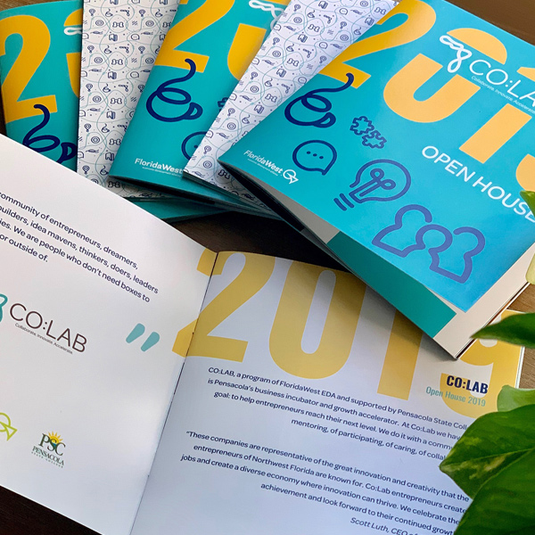 Booklet design and print.