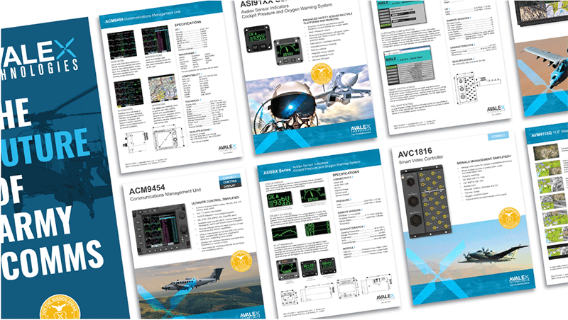 Avalex one-sheets
