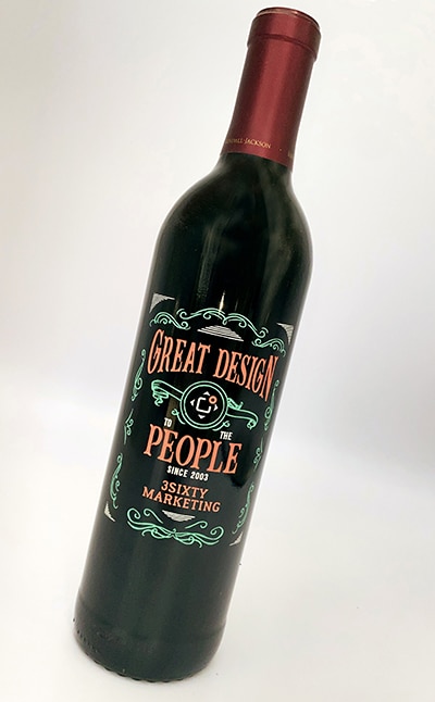 3SIXTY ETCHED BOTTLE