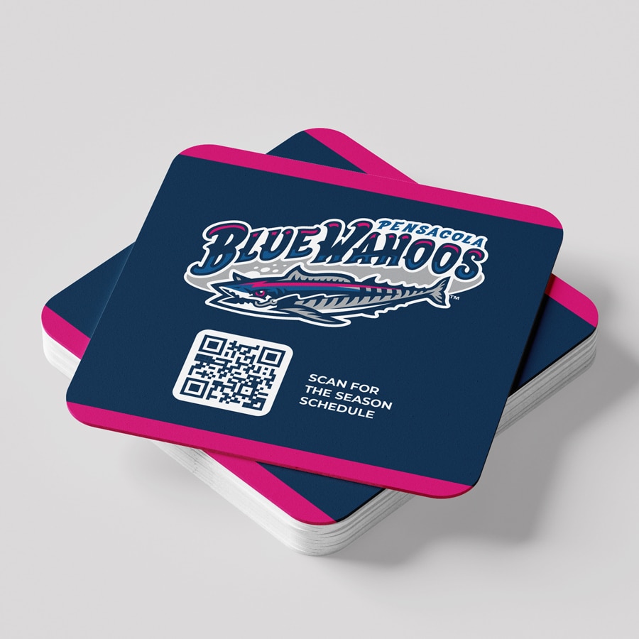 BlueWahoos_Coaster_SM Coasters for Blue Wahoos