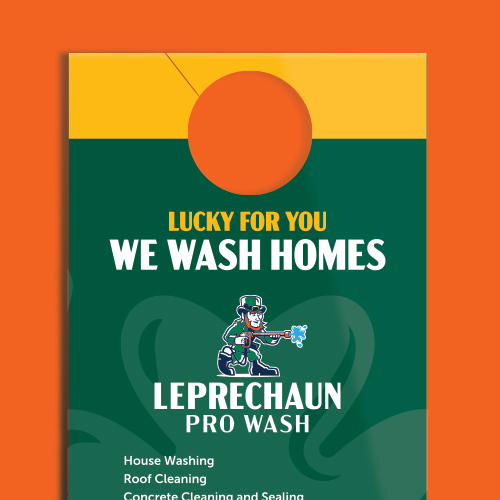 Doorhanger design and print Business door hanger