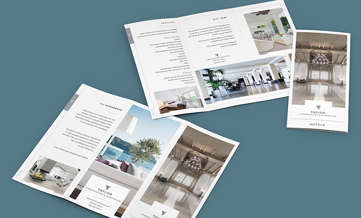 Trifold Brochure for business marketing Trifold brochure advertising