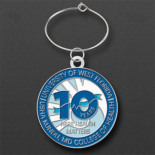 enamel wine charm Enamel wine charms and challenge coins